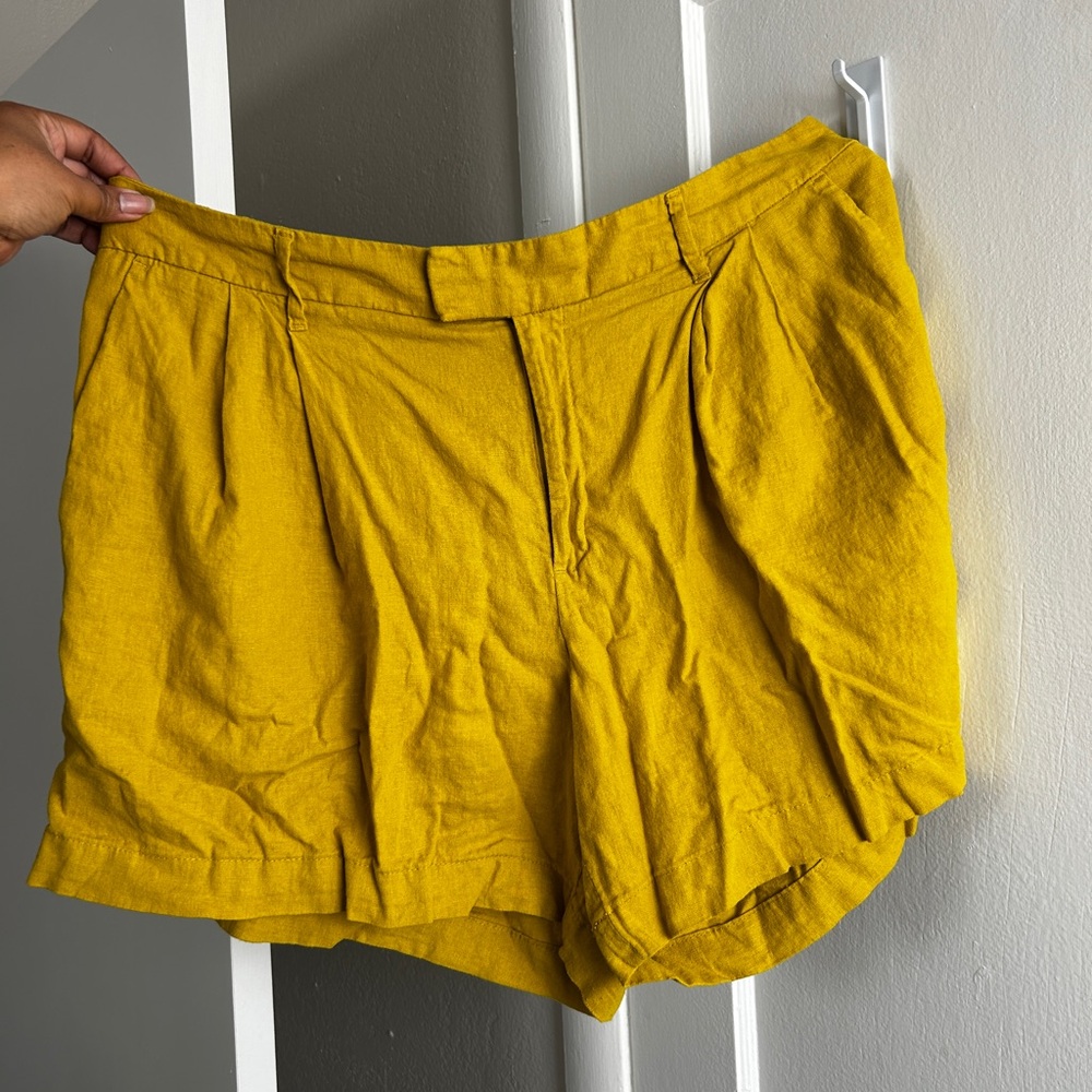 A New Day Women's Yellow Shorts